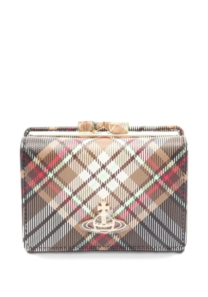 Vivienne Westwood Pre-Owned 2020 small Frame wallet - Brown