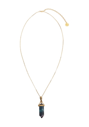 Roberto Cavalli stone-pendant necklace - Gold