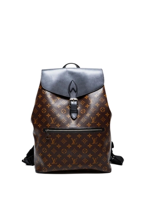 Louis Vuitton Pre-Owned 2015 Monogram Macassar backpack - Brown