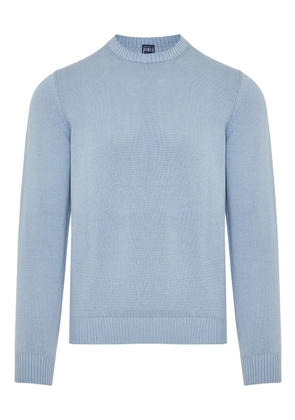 Fedeli cotton jumper - Blue