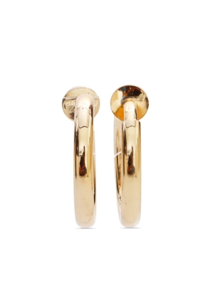 Christian Dior Pre-Owned hoop earrings - Gold