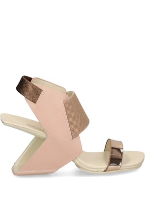 United Nude 80mm leather sandals - Neutrals