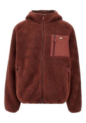 DICKIES Central High zip-fastening hoodie - Red