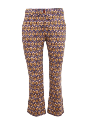 Weekend Max Mara floral-print trousers - Orange