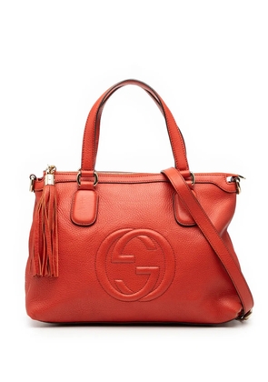 Gucci Pre-Owned 2000-2015 Small Leather Soho Working satchel - Red