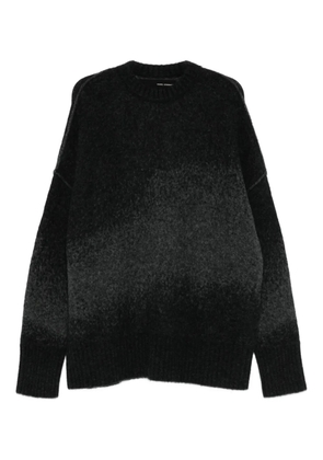 Isabel Benenato patterned-jacquard jumper - Grey