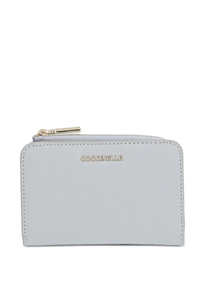 Coccinelle zip-up wallet - White