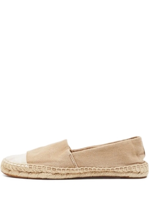 Tory Burch pre-owned canvas espadrilles - Neutrals