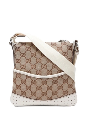 Gucci Pre-Owned 2000-2020 GG canvas shoulder bag - BEIGe