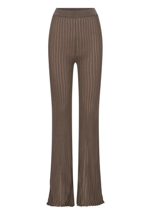 Nicholas Mireya knitted trousers - Brown