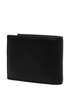 Coccinelle logo-debossed leather wallet - Black