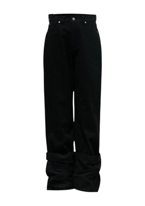 Hache reverse cotton pants - Black