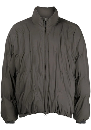 Post Archive Faction decorative-stitching puffer jacket - Green