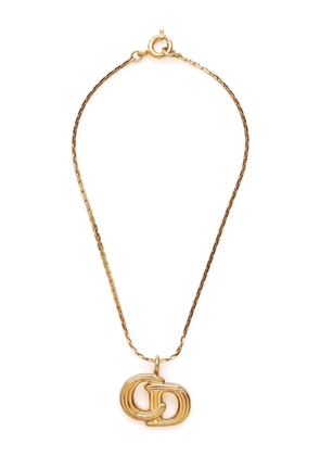 Christian Dior Pre-Owned 2000s CD chain bracelet - Gold
