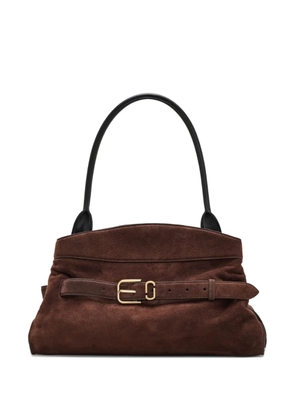 Marc Jacobs The Dakota suede tote bag - Brown