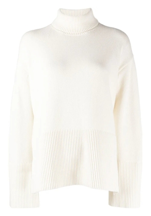 Alexis Yvonne roll-neck jumper - White