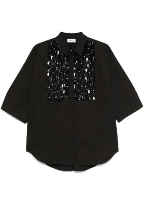 P.A.R.O.S.H. paillette-embellished shirt - Black