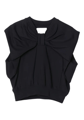 3.1 Phillip Lim bow-embellished sleeveless tank top - Black