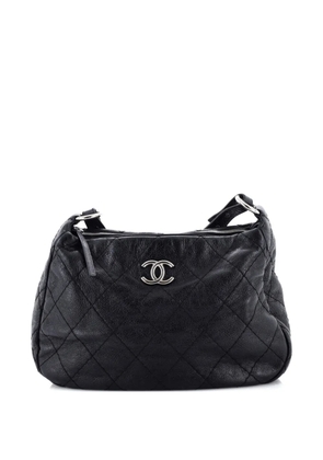 CHANEL Pre-Owned On The Road Quilted Leather hobo bag - Black