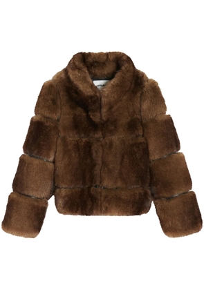 Apparis Sai faux-fur jacket - Brown
