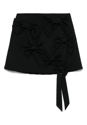Viktor & Rolf bow bouquet mini skirt - Black