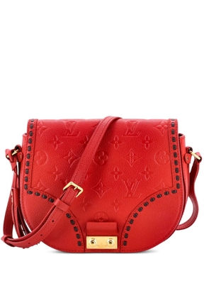 Louis Vuitton Pre-Owned Junot Handbag Monogram Empreinte Leather crossbody bag - Red