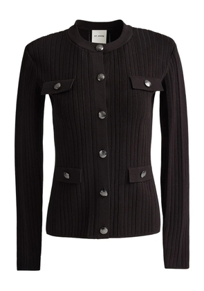 St. John ribbed button-fastening jacket - Brown
