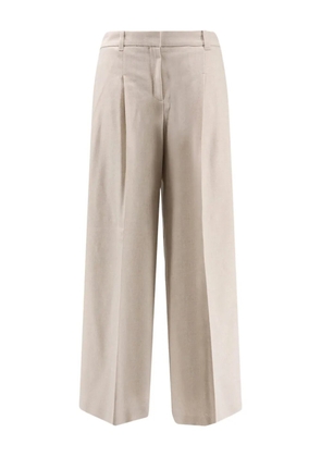 BOSS pleated trousers - Neutrals