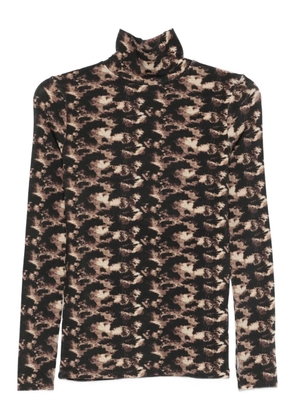 Antik Batik roll-neck sweater - Brown