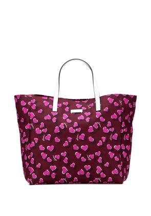 Gucci Pre-Owned 2000-2015 Canvas Heartbeat tote bag - Red