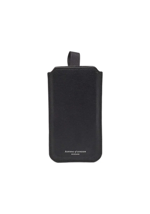 Aspinal Of London leather phone Case - Black