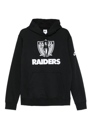 Nike x NFL Las Vegas Raiders logo-print hoodie - Black