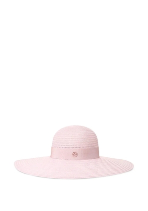 Maison Michel straw hat - Pink