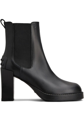 Tod's 80mm leather Chelsea boots - Black