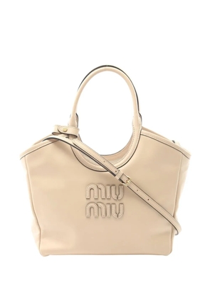 Miu Miu Pre-Owned 2010-2025 Calfskin Ivy satchel - Brown