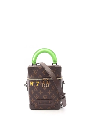Louis Vuitton Pre-Owned 2021-2025 Monogram Vertical Box Trunk satchel - Brown