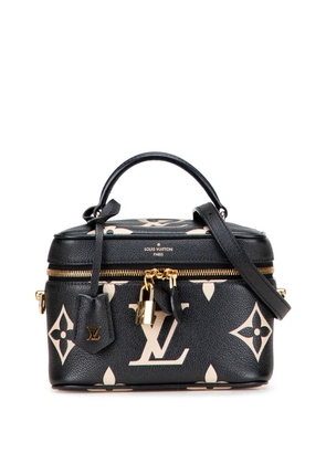 Louis Vuitton Pre-Owned 2021-2025 Bicolor Monogram Giant Empreinte Vanity PM satchel - Black