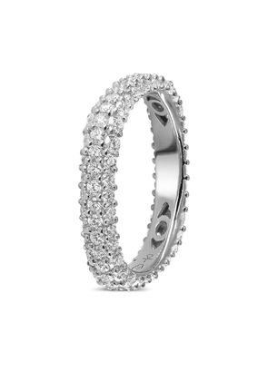 FULLORD 18K white gold diamond eternity ring