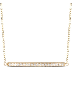 LB Exclusive 14K yellow gold diamond necklace