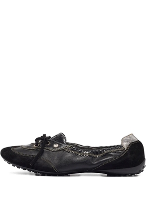 Tod's Vintage 2023 bow-embellished ballet flats - Black