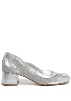 Sarah Chofakian Scarpin Ritcher 40mm pumps - Silver