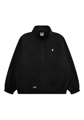 AAPE BY *A BATHING APE® logo embroidered jacket - Black
