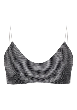 Gloria Coelho x Isabella Fiorentino chain-strap top - Silver