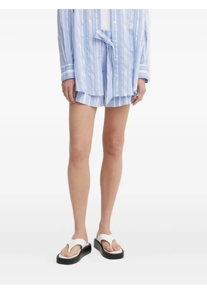 Bruuns Bazaar Swinies BBB Rynja beltedstriped shorts - Blue