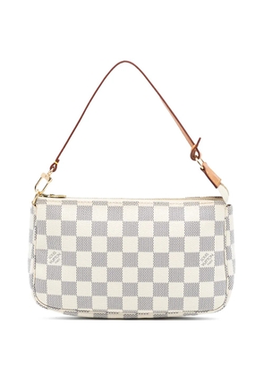 Louis Vuitton Pre-Owned 2007 Damier Azur Pochette Accessoires shoulder bag - White