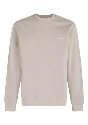 Carhartt WIP embroidered-logo sweatshirt - Neutrals