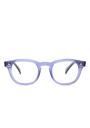 Kador Woody round glasses - Blue