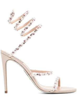 René Caovilla 120mm Cleo sandals - Pink