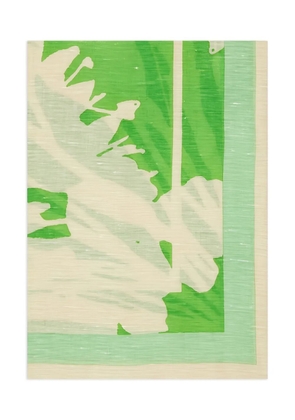 Marc O'Polo floral-print scarf - Green
