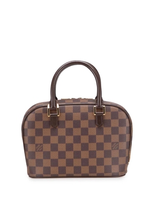 Louis Vuitton Pre-Owned 2001 Damier Ebene Mini Sarria handbag - Brown